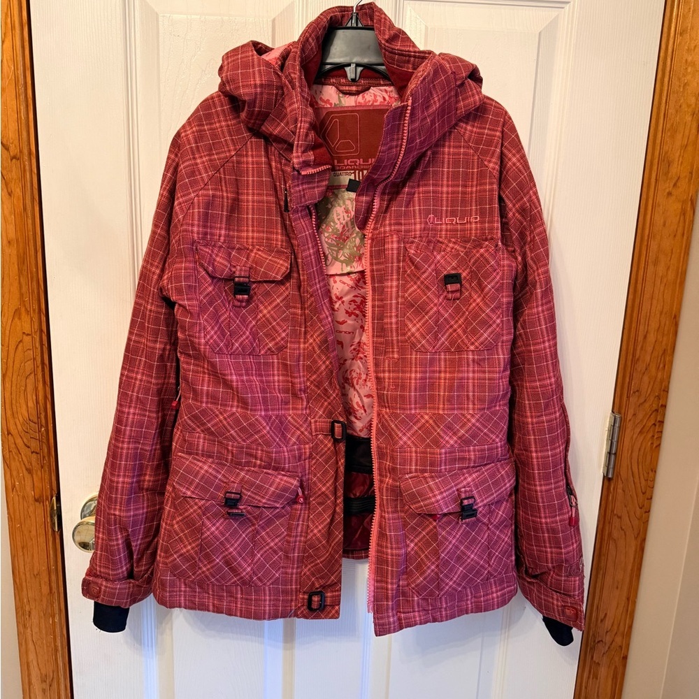 Ski Jacket Liquid Boardwear Venture
2500 | SMAll Burgan Checkered Pink Pattern